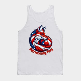 Patriotic fox Tank Top